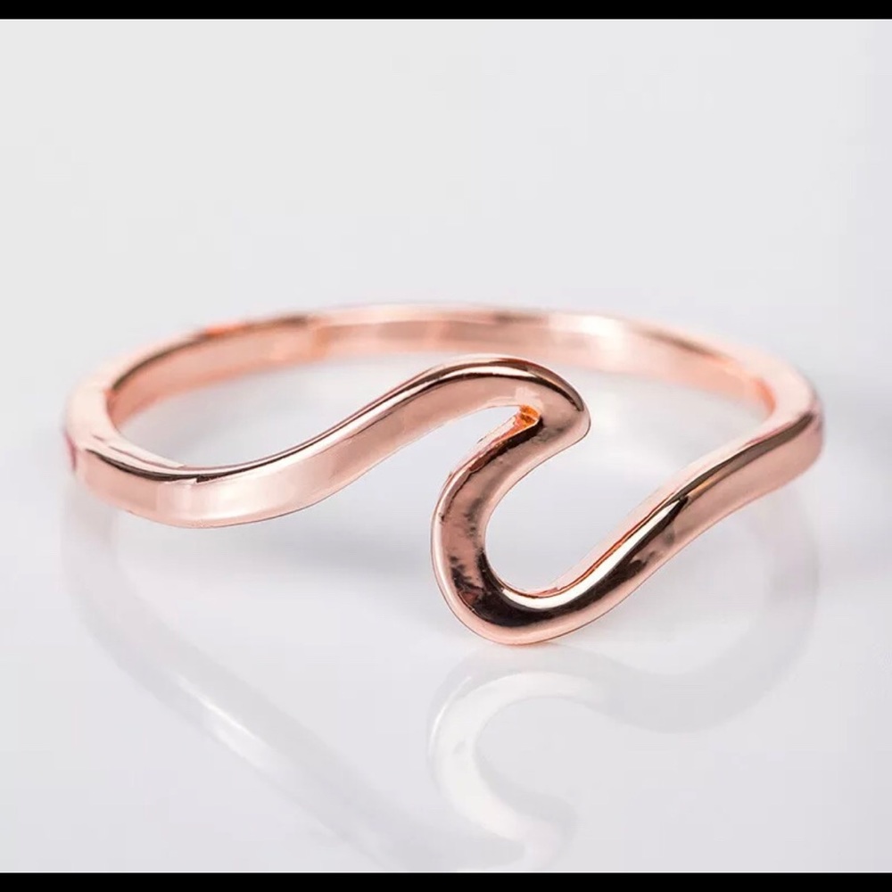 Ring | Rose Gold Wave Rings Available!